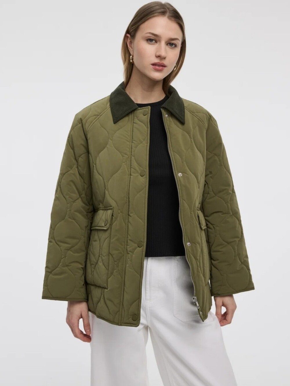 NWT Quilted Mid-Season Jacket